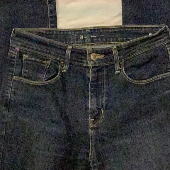 Womens Sliver label Levis Jeans dark denim rInse SKINNY W28 32L - Picture 2 of 10